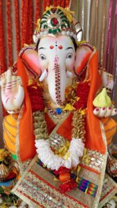 Eco-Ganapati - embellishment of idol