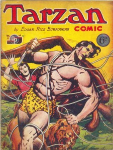 green superhero Tarzan